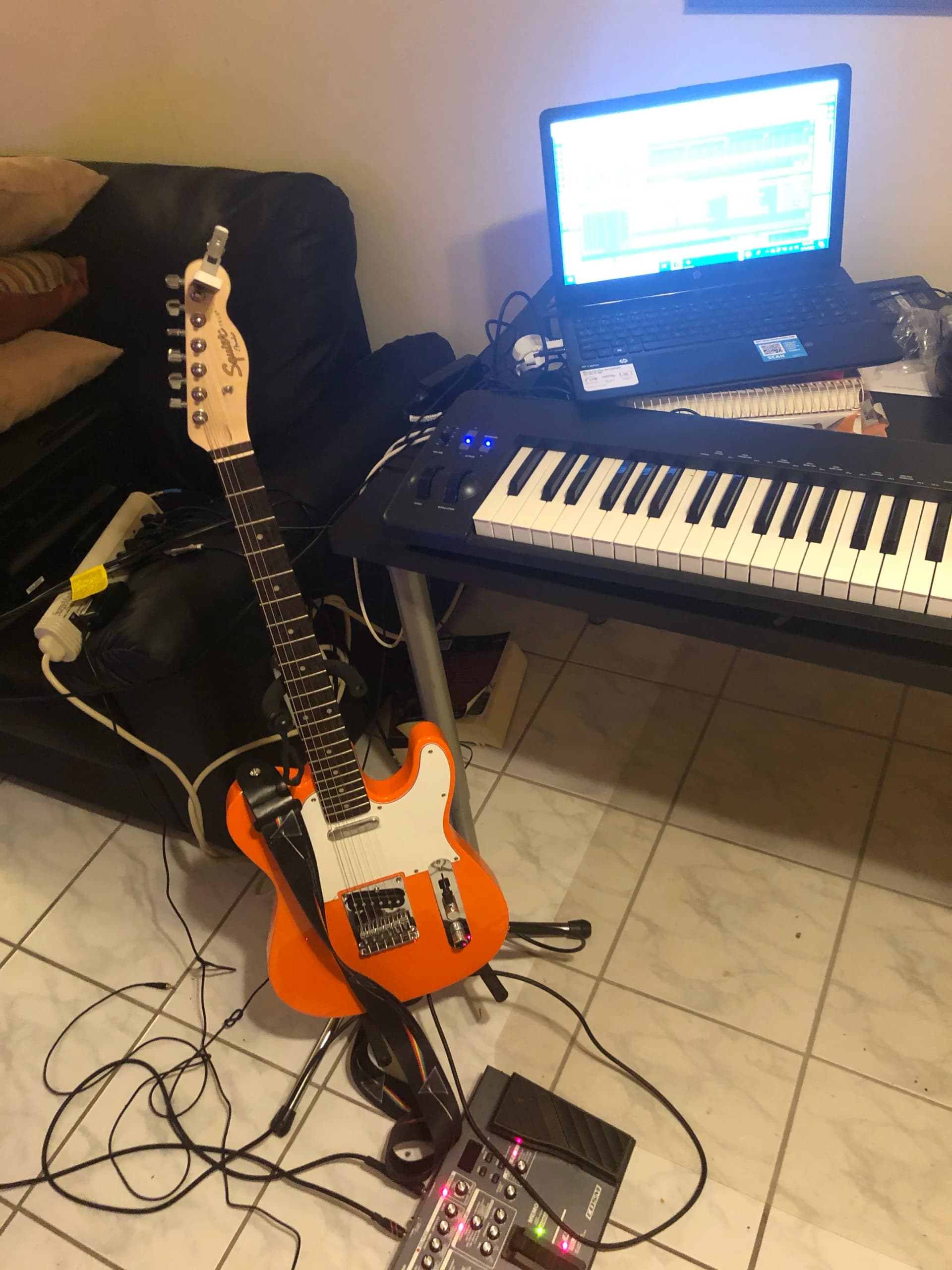 Johnny Babylon studio setup